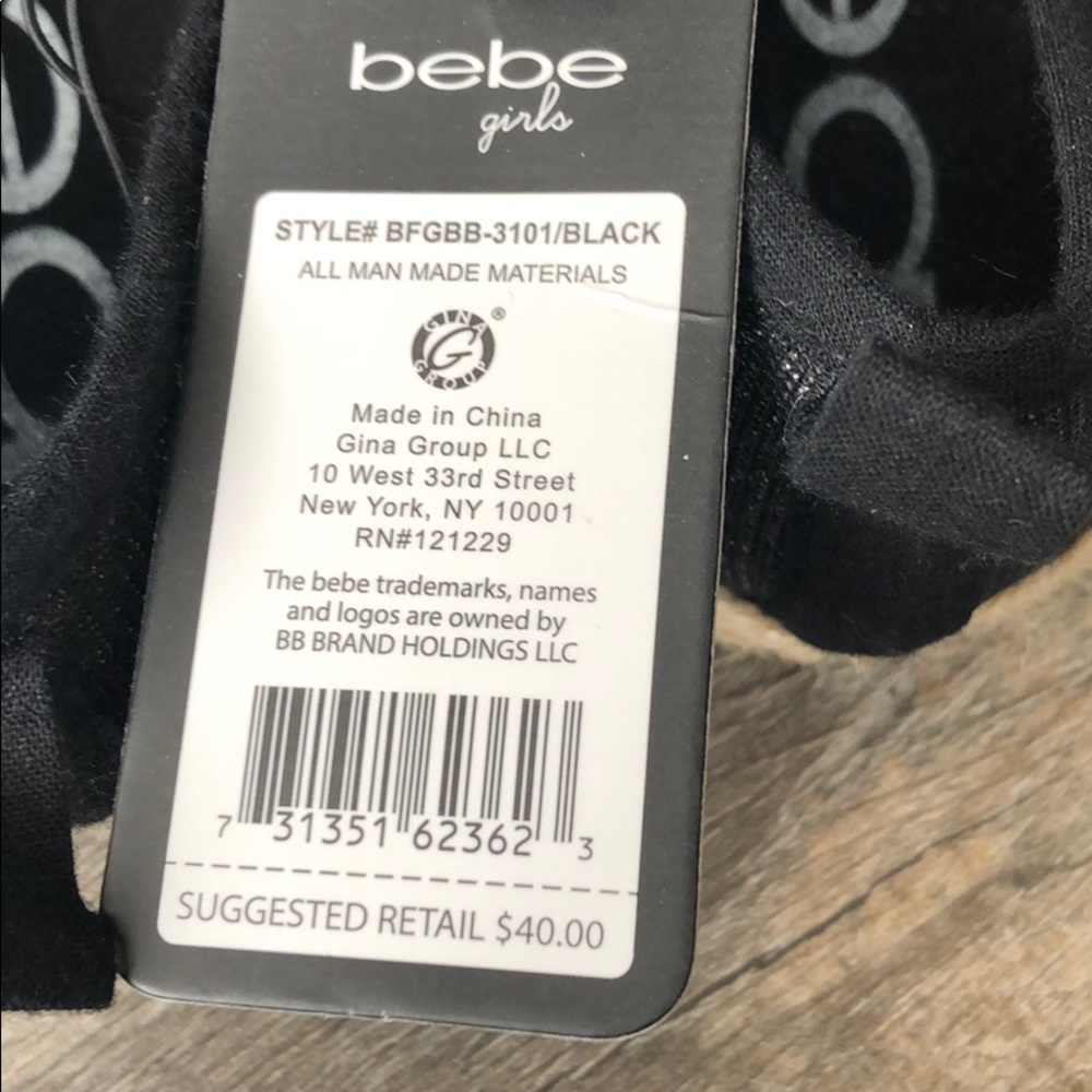 Bebe girl’s espadrilles shows slip on NWT - Picture 4 of 4